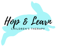 Hop and Learn Children's Therapy Logo - PNG